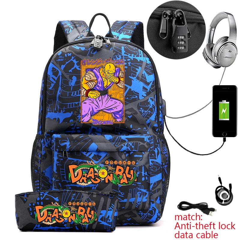 Dragon Ball Z Grafik Sırt Çant - Travel Backpack Anti Theft incelemesi ve fiyatı