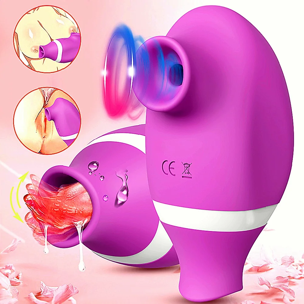 مص لعق الهزاز 2 في 1 اللسان لعق البظر الحلمات مصاصة البظر مصاصة محفز الجنس عن طريق الفم اللحس الجنس لعب #1