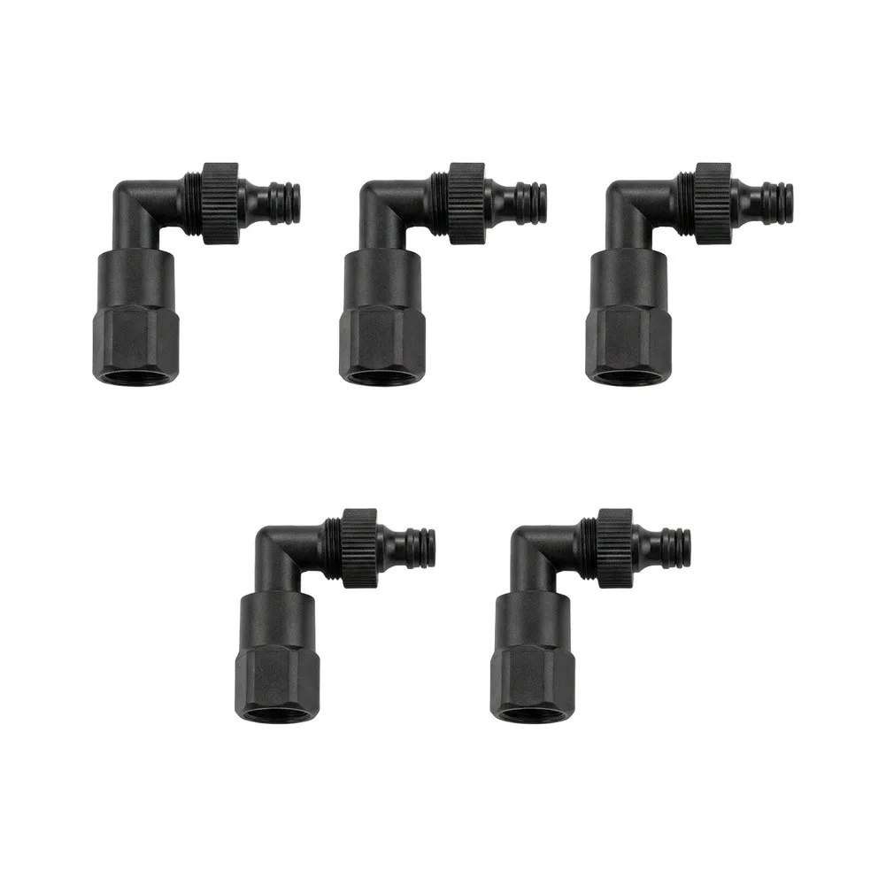 Right Angle Water Pipe Adaptor Engineered for Performance in Exposure to Sunlight Rain and Temperature Variations