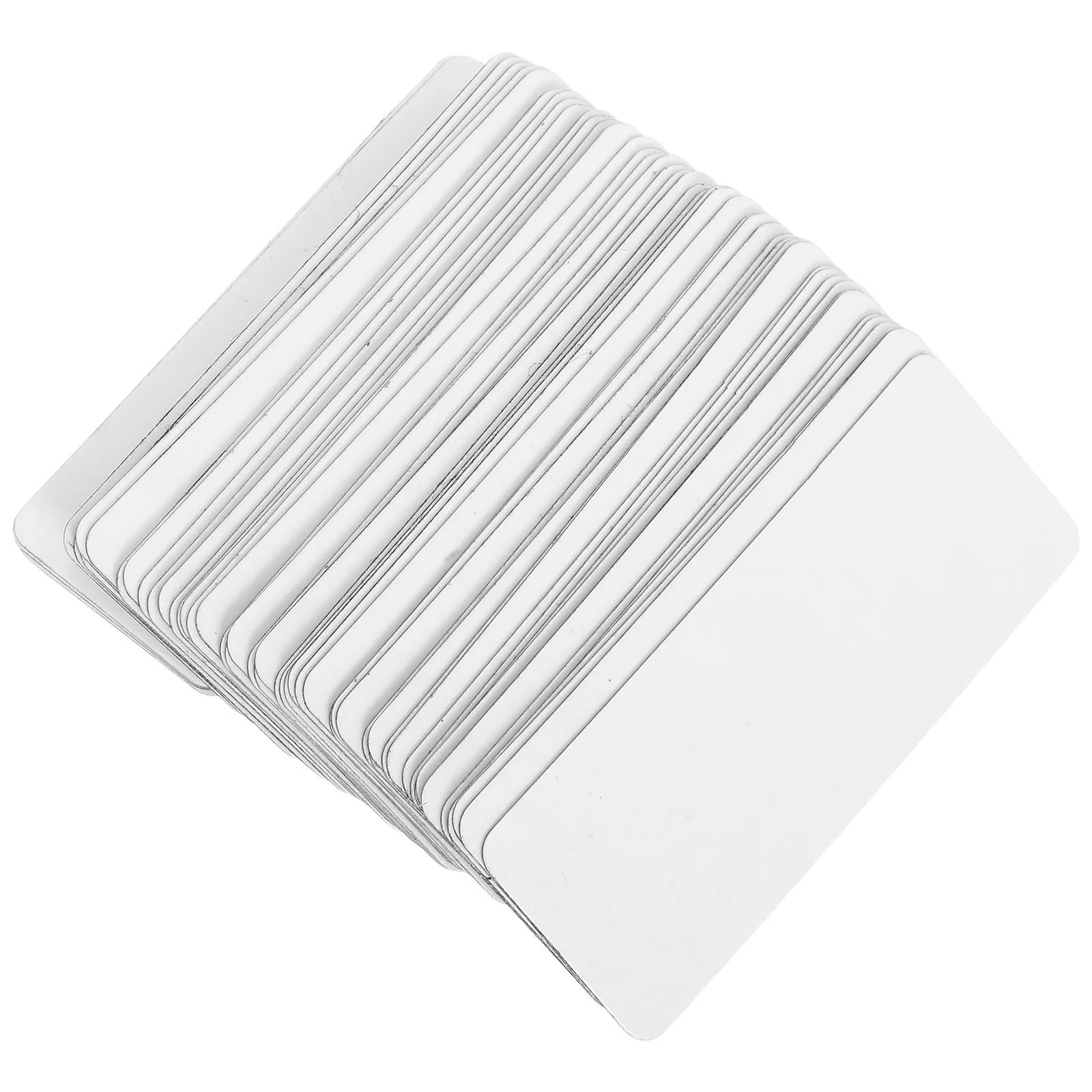 

50Pcs Magnetic Dry Wipe Labels Reusable Writable Name Tags for Classroom Office Whiteboard Fridge Dry Erase Name Tags