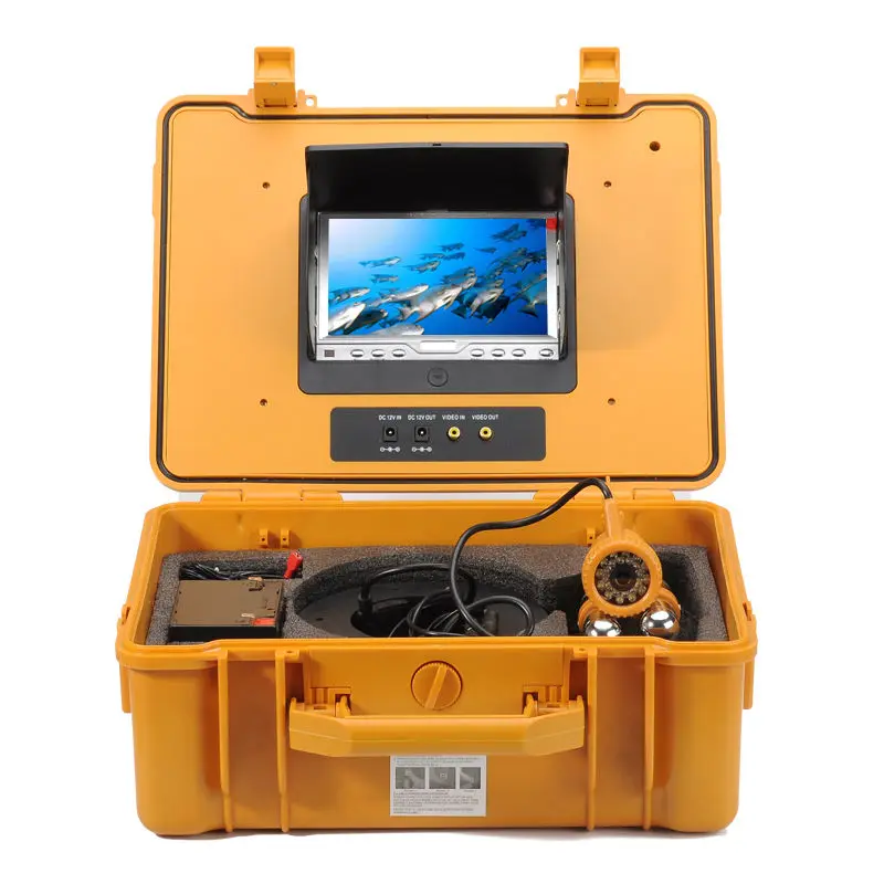 20M Cable Fish Finder 7 Inch LCD Monitor With Underwater Fishing Camera To Monitor The Underwater Field