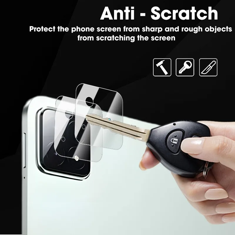 5-1PCS gehärtetes Glas für Xiaomi Pad 7/7Pro Kamera Objektiv Schutz Anti-scratch HD Klare Schutzfolien für Mi Pad 7 7Pro
