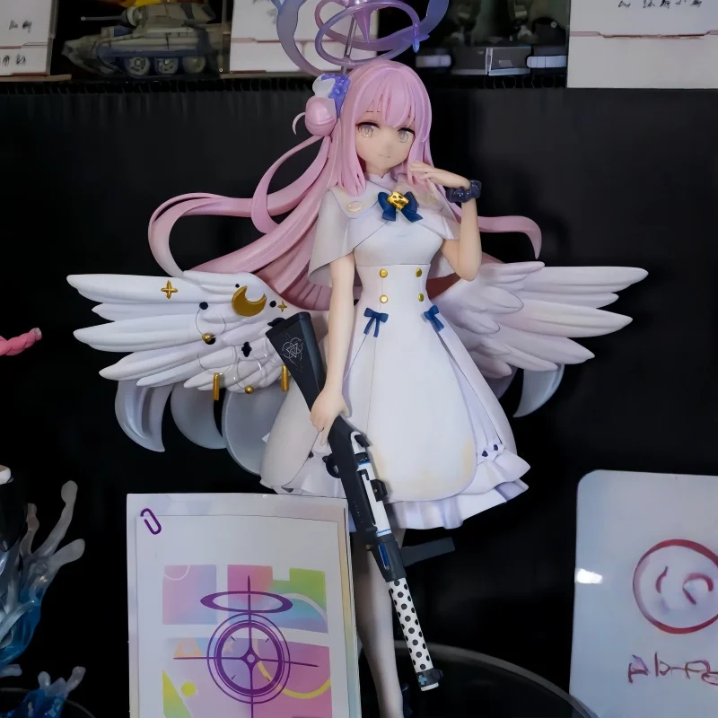 

Высококачественный синий архив Святой сад Did Not Spend Much Time To Do A Face Changing Anime Beauty Girl Case Украшение игрушки Кукла