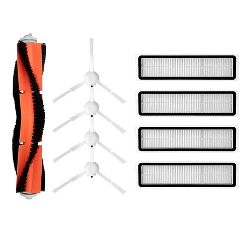 ロボット掃除機用スペアパーツ,Xiaomi Dreame bot d10 plusの交換部品,rls3d,アクセサリー,メインサイドブラシフィルター