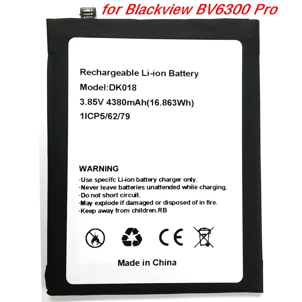 

DK018 High Quality Battery for Blackview BV6300 Pro Mobile Phone