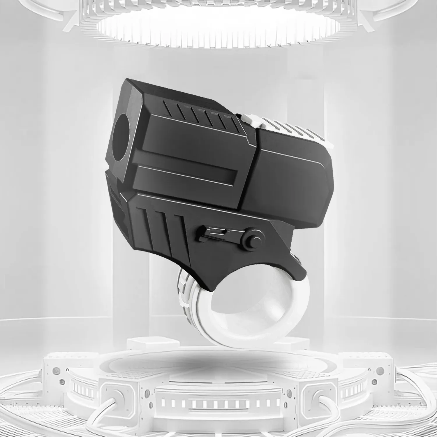 Jouets Fidget en forme de pistolet, nouveauté Fidget Spinner Flipper, soulagement de l'anxiété et jouets de bureau, décor parfait de porte-clés de pistolet à doigt