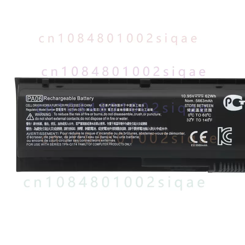 5600mAh PA06 Laptop Battery For HP Omen 17-w000 17-w200 17-ab000 17t-ab200 HSTNN-DB7K 849571-221 849571-241 849911-850