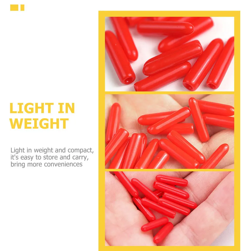 Protecteurs de pointe de pince à épiler, 120 pièces, couvertures en Silicone légères et antidérapantes, accessoires de greffage de cils, couvertures de pincettes