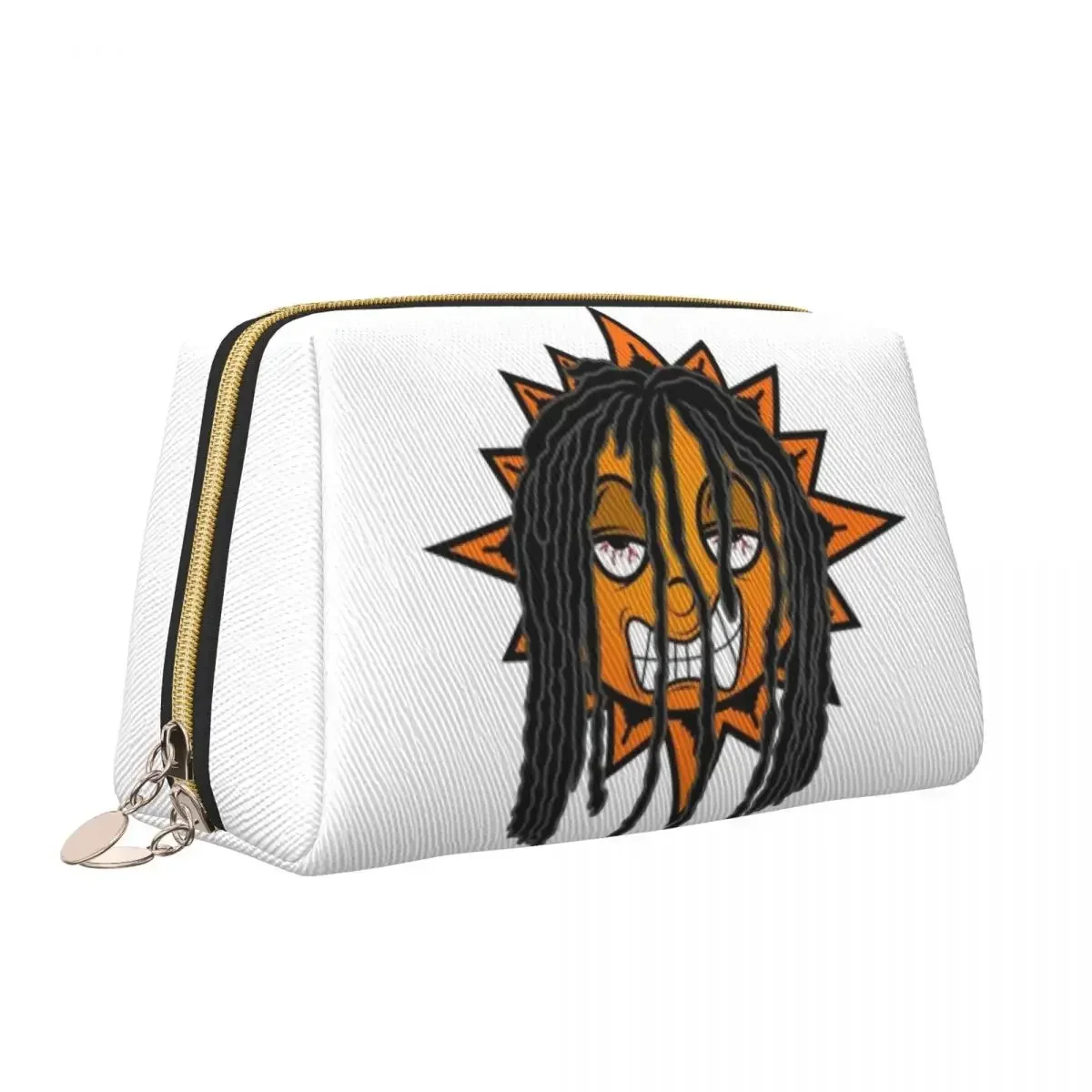 Custom Chief Keef Music Rappyer Toiletry Bag for Women Cosmetic Makeup Organizer Lady Beauty Storage Dopp Kit Case