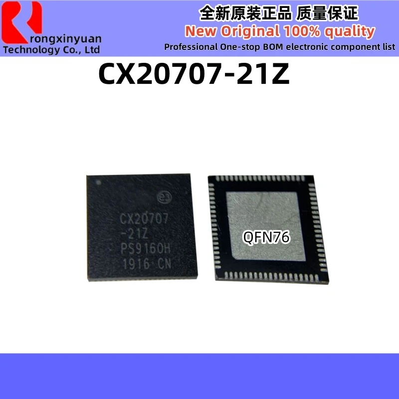 2 pezzi CX20701-21Z CX20701 CX20707-21Z CX20707 NVP6114 RT3070L RT3070 QFN-76 Nuovo originale 100% di qualità