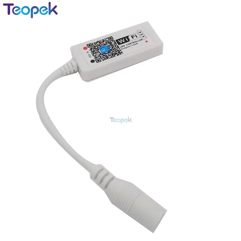 Magic Home Mini Wifi LED RGB Controller 16Million Colors Wifi RGB / RGBW Led Controller Smartphone Control Music And Timer Mode