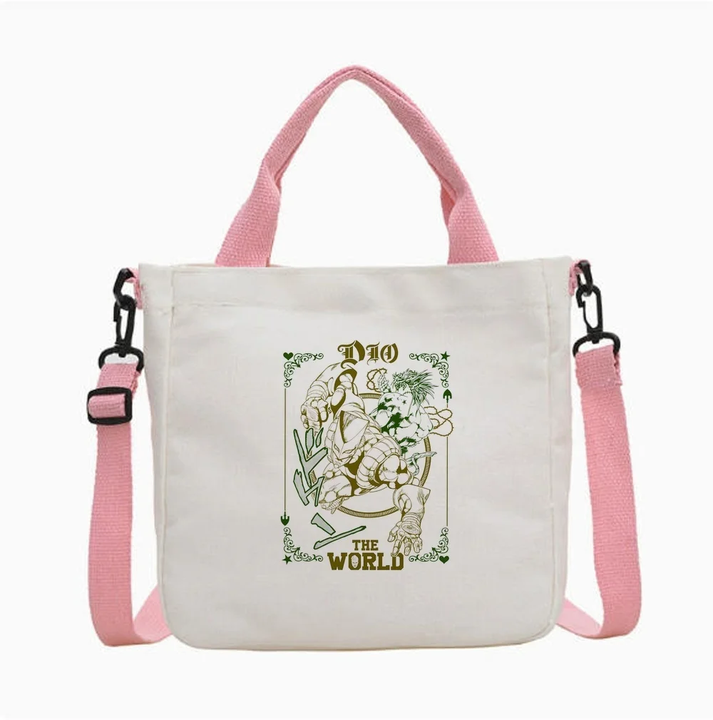 Jojo Bizarre Adventure tote bag einkaufstasche sac cabas personnalisable reusable y2k femme