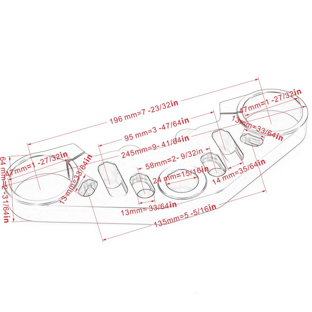 Motorcycle CNC Aluminum Triple Top Clamp Upper Front Protector Guard For Yamaha YZF-R15 YZF R15 YZFR15 V3 V4 2017-2022