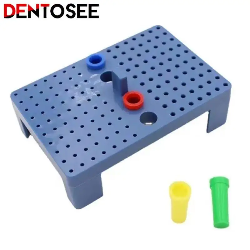 

160 Holes Dental Autoclavable Endo Box Diamond Burs Endodontic and Gutta Percha Points Sterilization Holder Dentist Tool