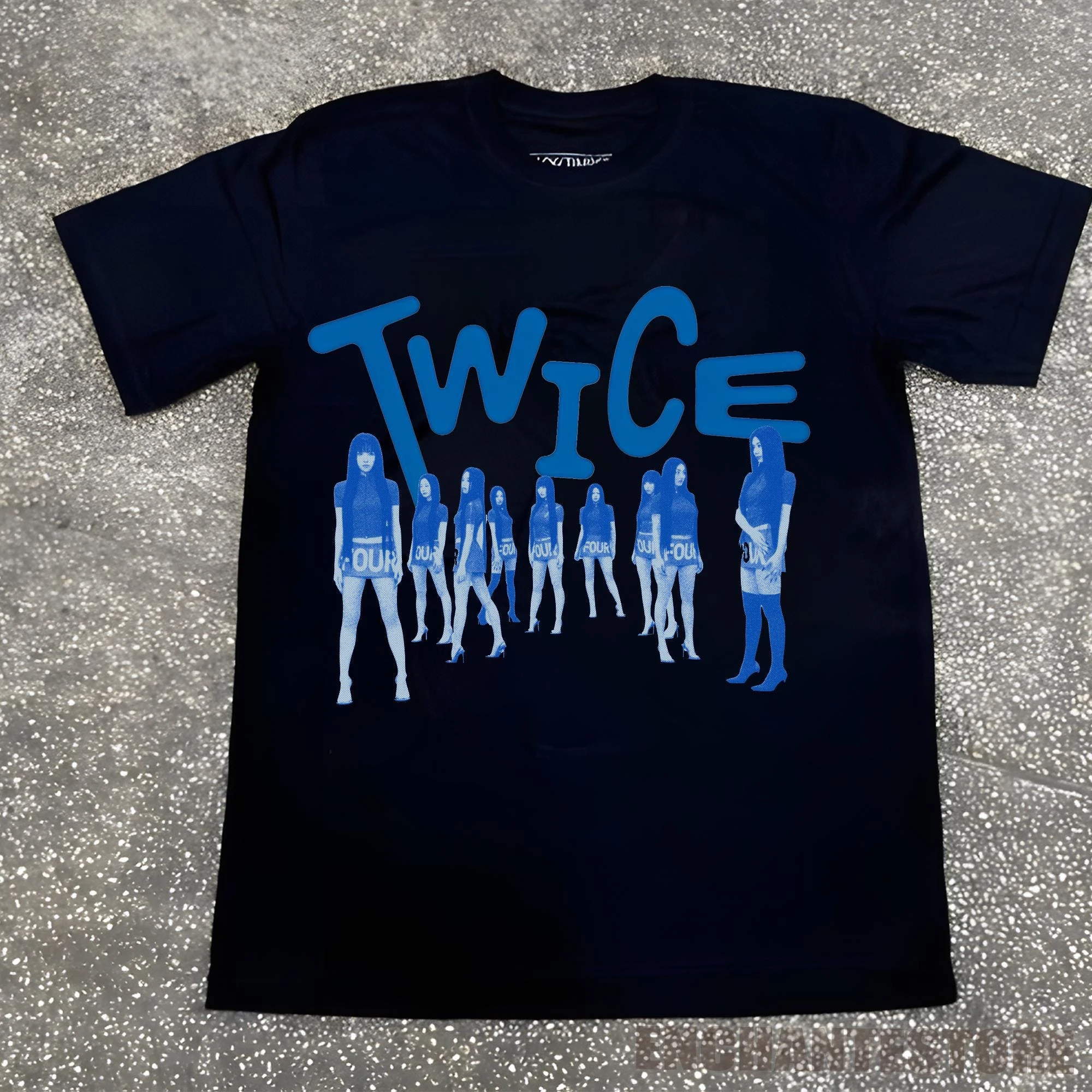 Camiseta Retro Twice Four Is, Camiseta de Algodón del 4º Álbum Completo de TWICE, Tour 2026, Ropa Deportiva de Verano para Hombre y Mujer, Estilo Y2K, Talla Grande