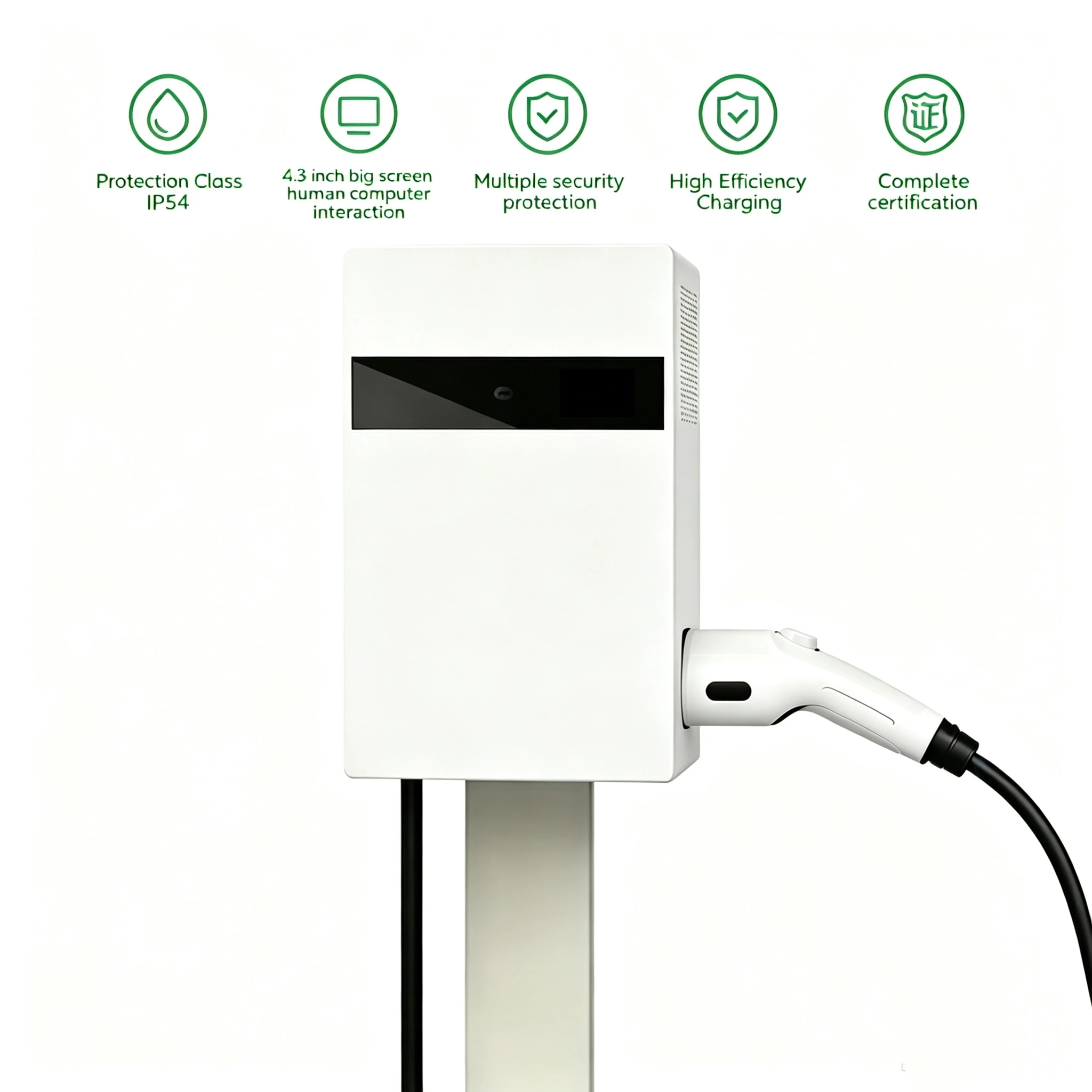Profesyonel DC RFID CCS2 Seviy - Ev Charging Pile incelemesi ve fiyatı
