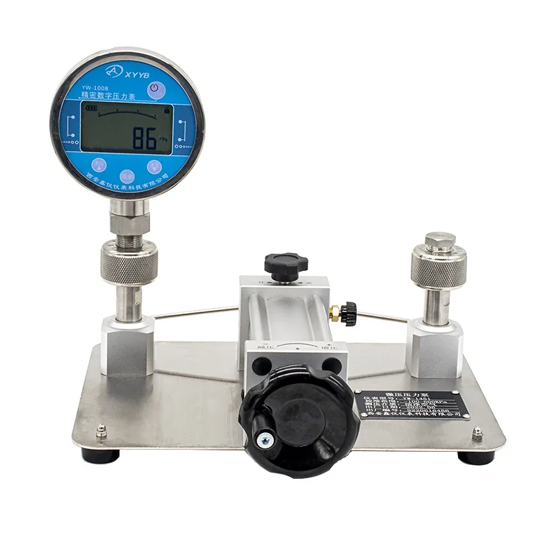 Explosionproof Portable Digital Micro Differential Pressure Gauge Calibrator 50Kpa Pressure Calibration Pump