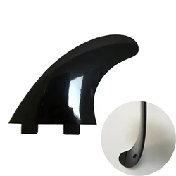 RISECE FS2 Nylon Surfboard Fins G5 Soft Plastic Surf Fin Thruster Single Tab TUP Plastic Fin for Beginner