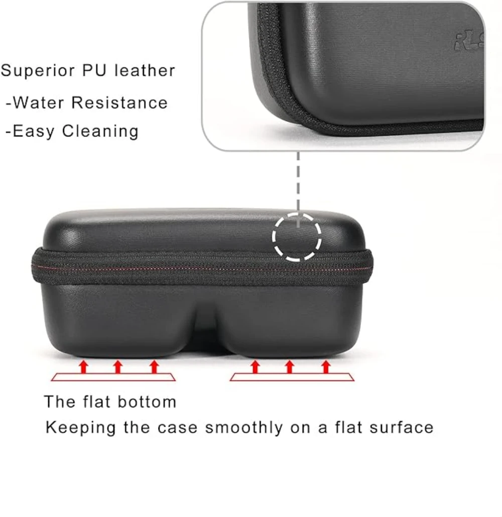 AR Glasses Carrying Case Compatible with XREAL Air/Air 2 AR Glasses, Smart Glasses Hard Case Suitable for Travel and Storage