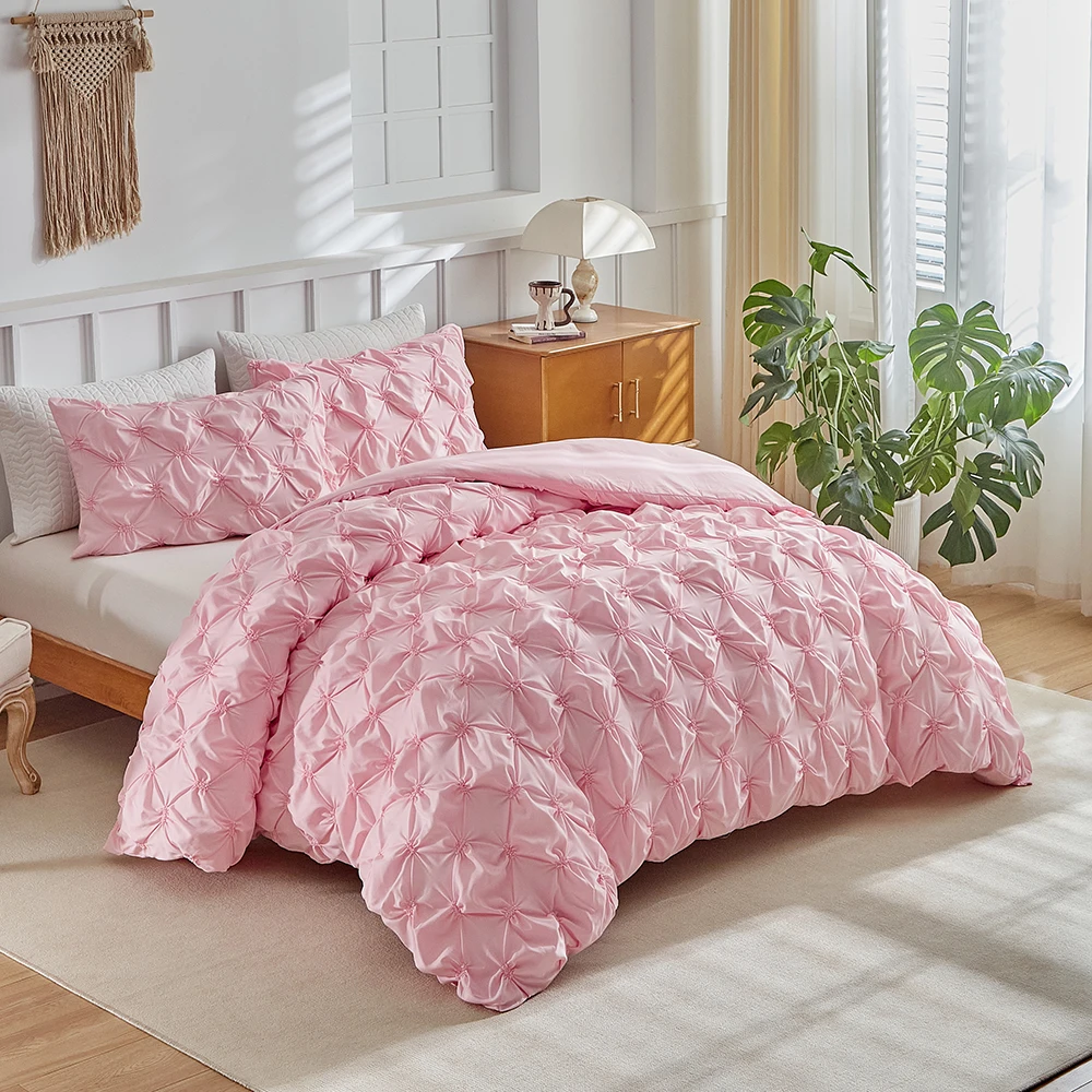 Duvet Cover Bedding Set 135x200 Twin Double Queen King Size Single Couple Bed Duvets Fluffy Quilt Cover Folded Bed Linen 220x240
