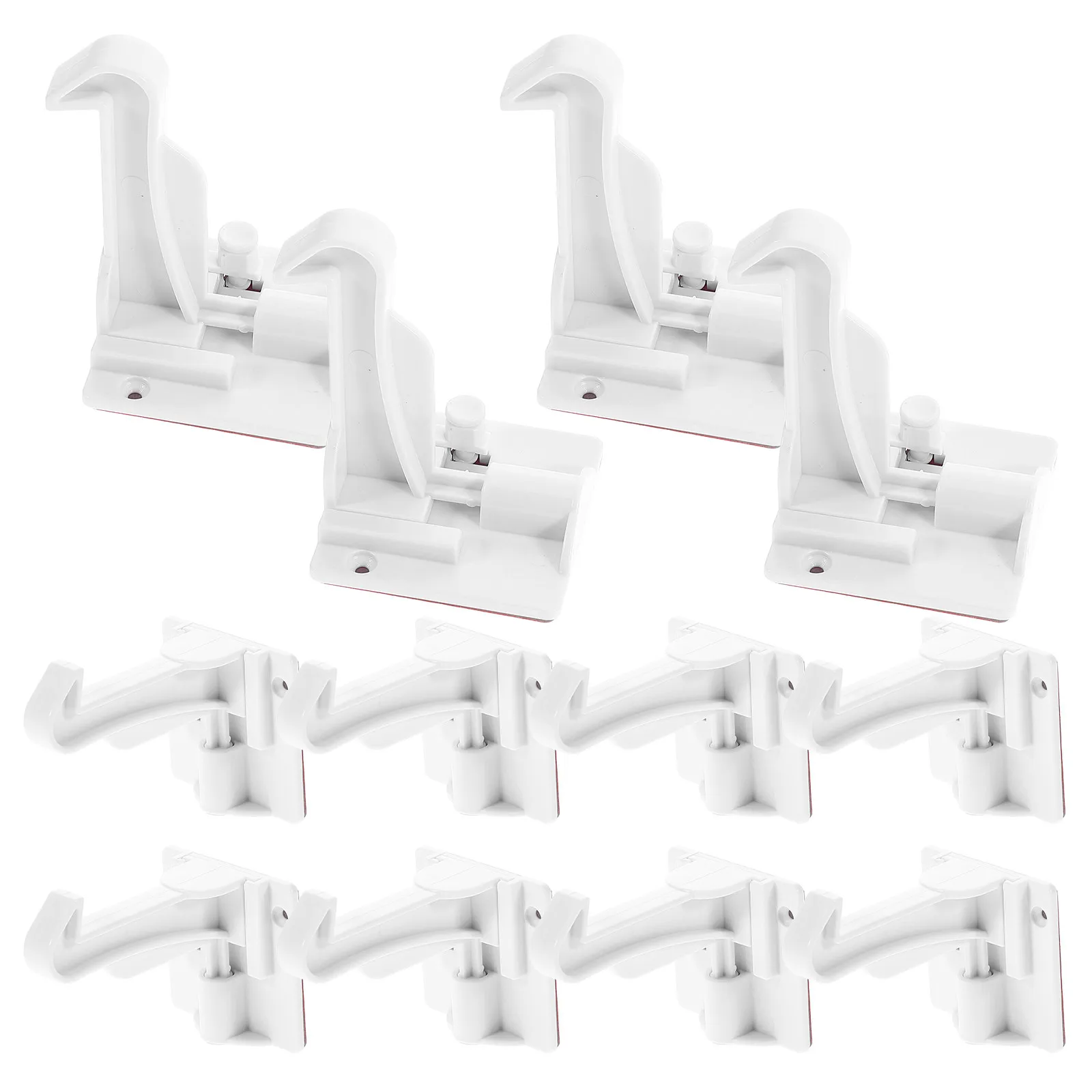 12Pcs Child Proof Cabinet Locks Invisible Baby Safety Drawer Locks Easy Operation Strong Adhesion for Baby Protection