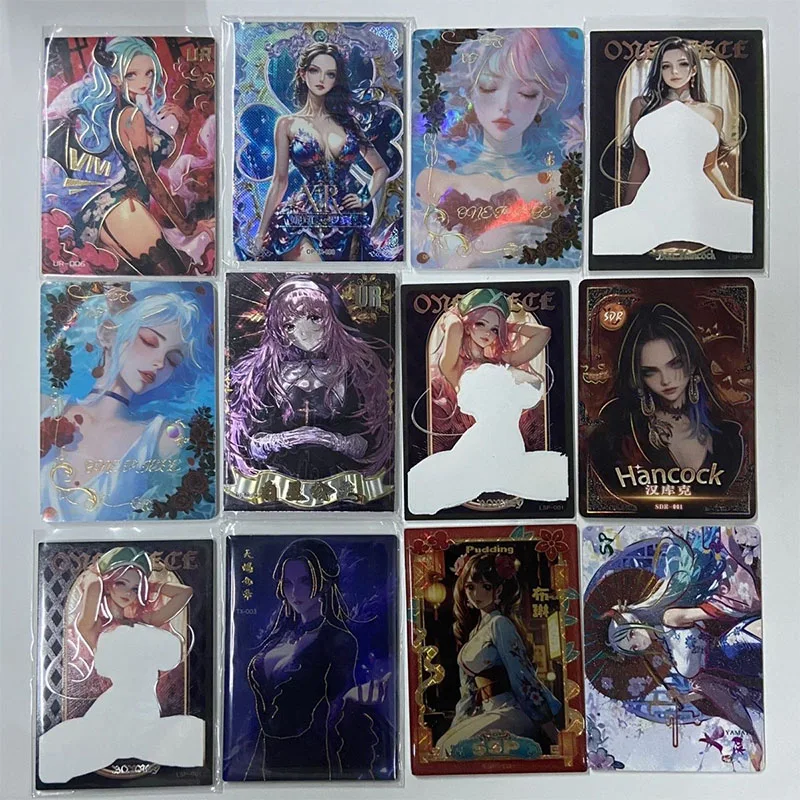 

Аниме One Piece Boa Hancock Yamato Shirahoshi ювелирные изделия Бонни Шарлотта пудинг коллекционные карты подарки на день рождения детские игрушки