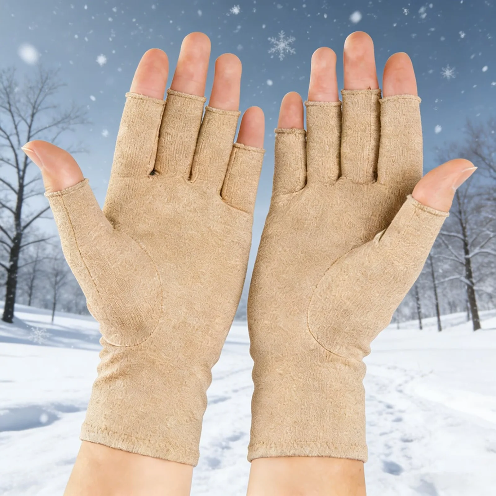 

Breathable Half-Finger Gloves For Outdoor Activities Mountaineering, Cycling, Fitness & Fishing