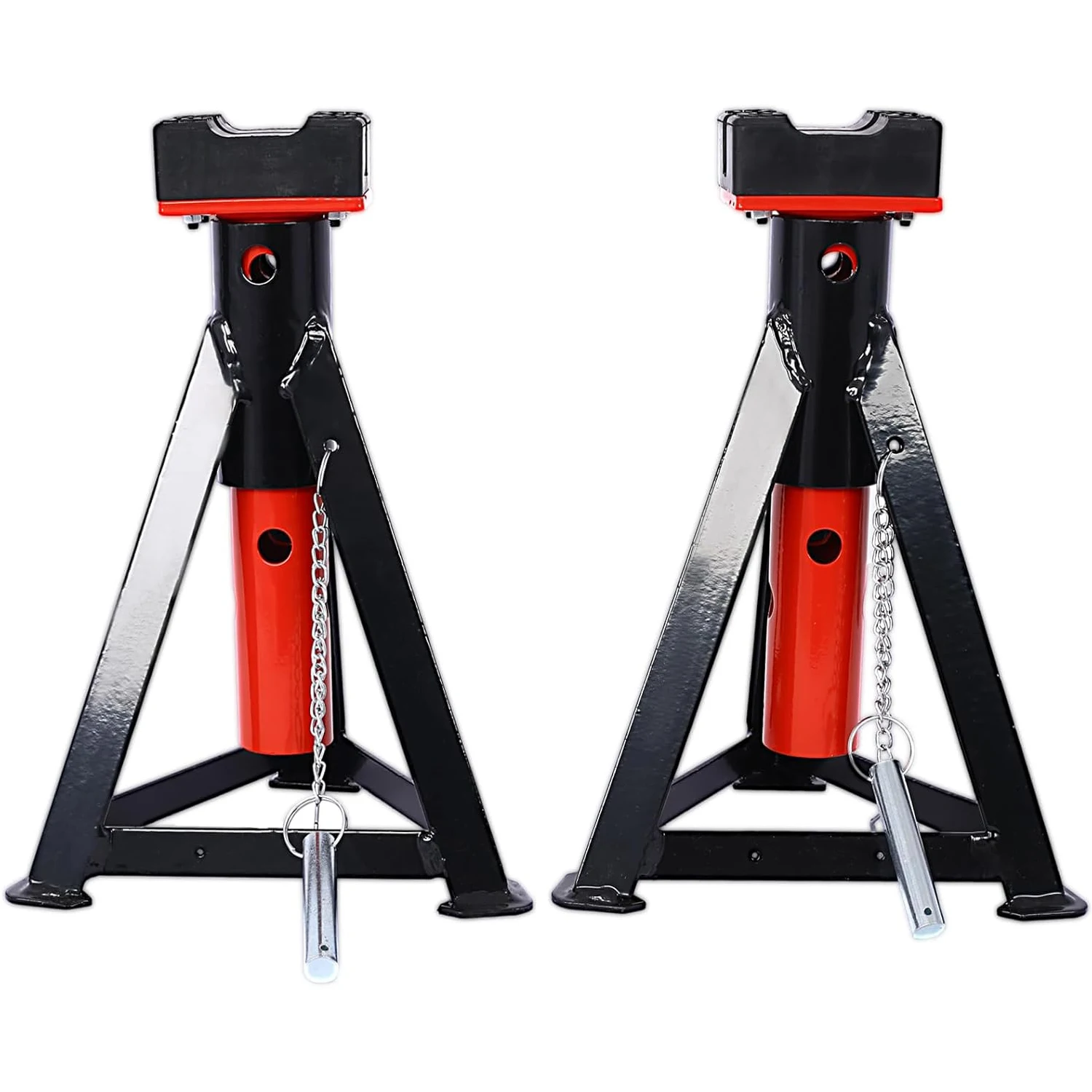 3 طن (6600 رطل) أداء جاك تقف 1 زوج 10 ارتفاع قابل للتعديل مرنة سريعة رفع جاك لمتجر إصلاح السيارات