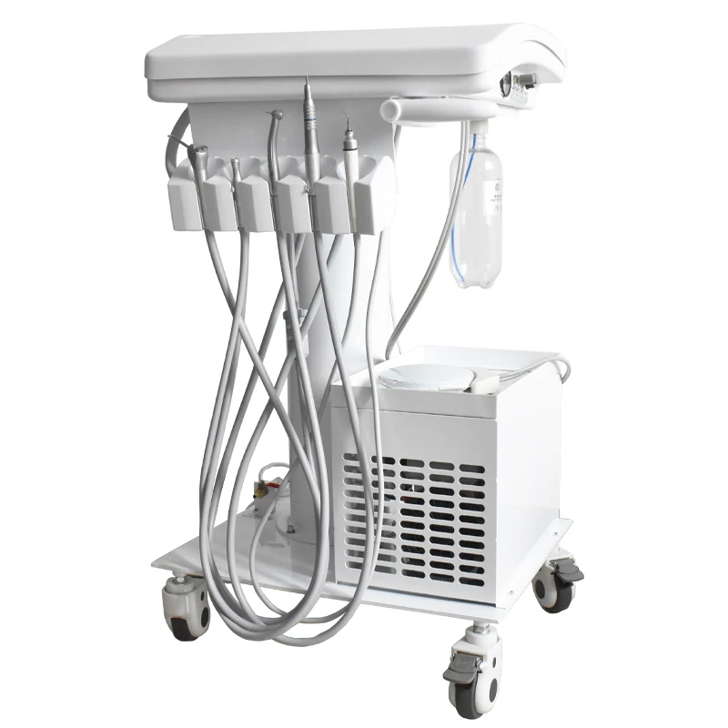 

GreatLife Dent Veterinary Clinic Den--tal Mobile Unit Portable Den--tal Unit with Air Compressor