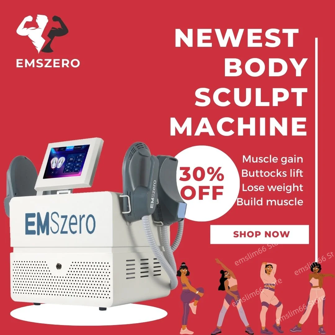 Professional EMSzero RF Machine EMSzero Body Sculpting Machine EMS Fat Burning EMS Slimming Muscle Stimulator 15 Tesla