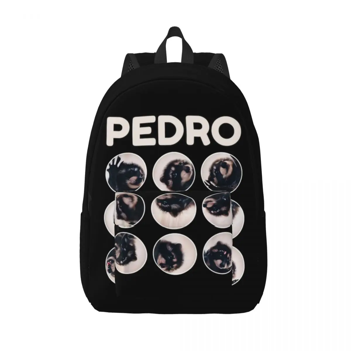 

Pedro Racoon Dance Popular Internet Meme Backpack for Men Women Teenage Student Work Daypack College Shoulder Bag Sports