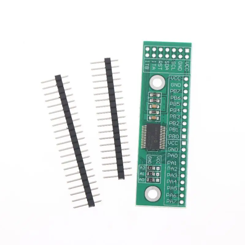 1/2Sets MCP23017-E/SS I2C Interface To 16IO IIC Input/Output Expansion Board Module MCP23017 Chip 3.0V-5.5V For  C51.