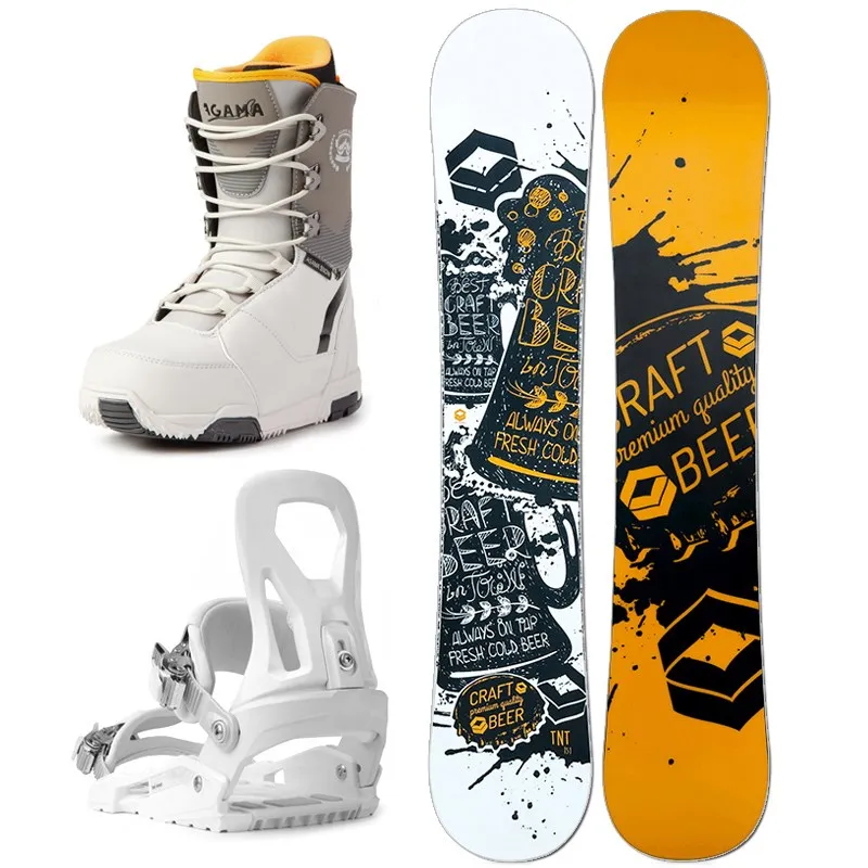Hot-Sale Winter Outdoor Sport Equipment Snowboarding Sets Snowboards Bindings and Boots