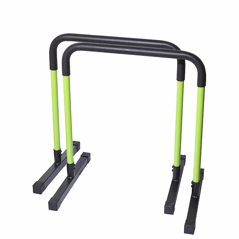 

Желтый тренажерный зал, горизонтальное оборудование для фитнеса в помещении, тренировки тела, отжимания, параллельные штанги