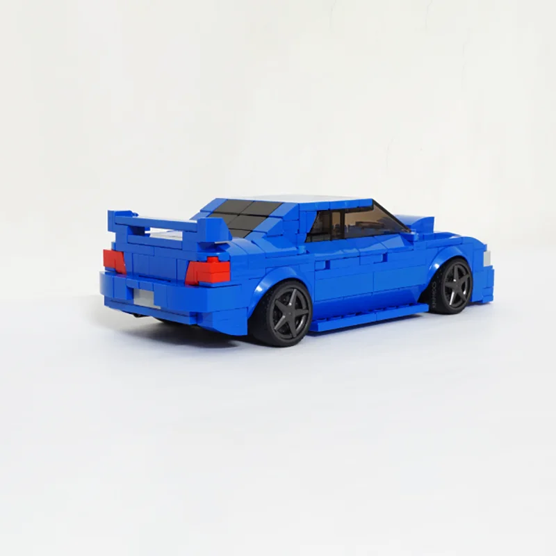 スーパースポーツカー Moc ビルディングレンガ WRX STi スピードチャンピオン車モデルテクノロジーブロックおもちゃ DIY アセンブリホリデーギフトセット