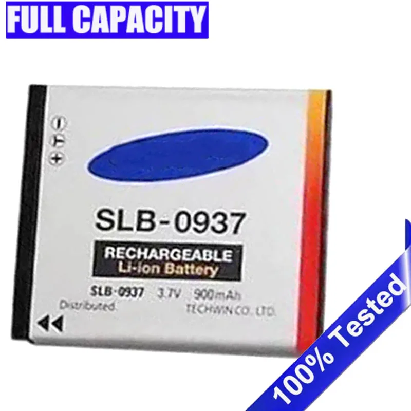 900mAh SLB-0937 SLB 0937 SLB0937 Digital Camera Battery For Samsung L730 L830 i8 NV33 NV4 Battery