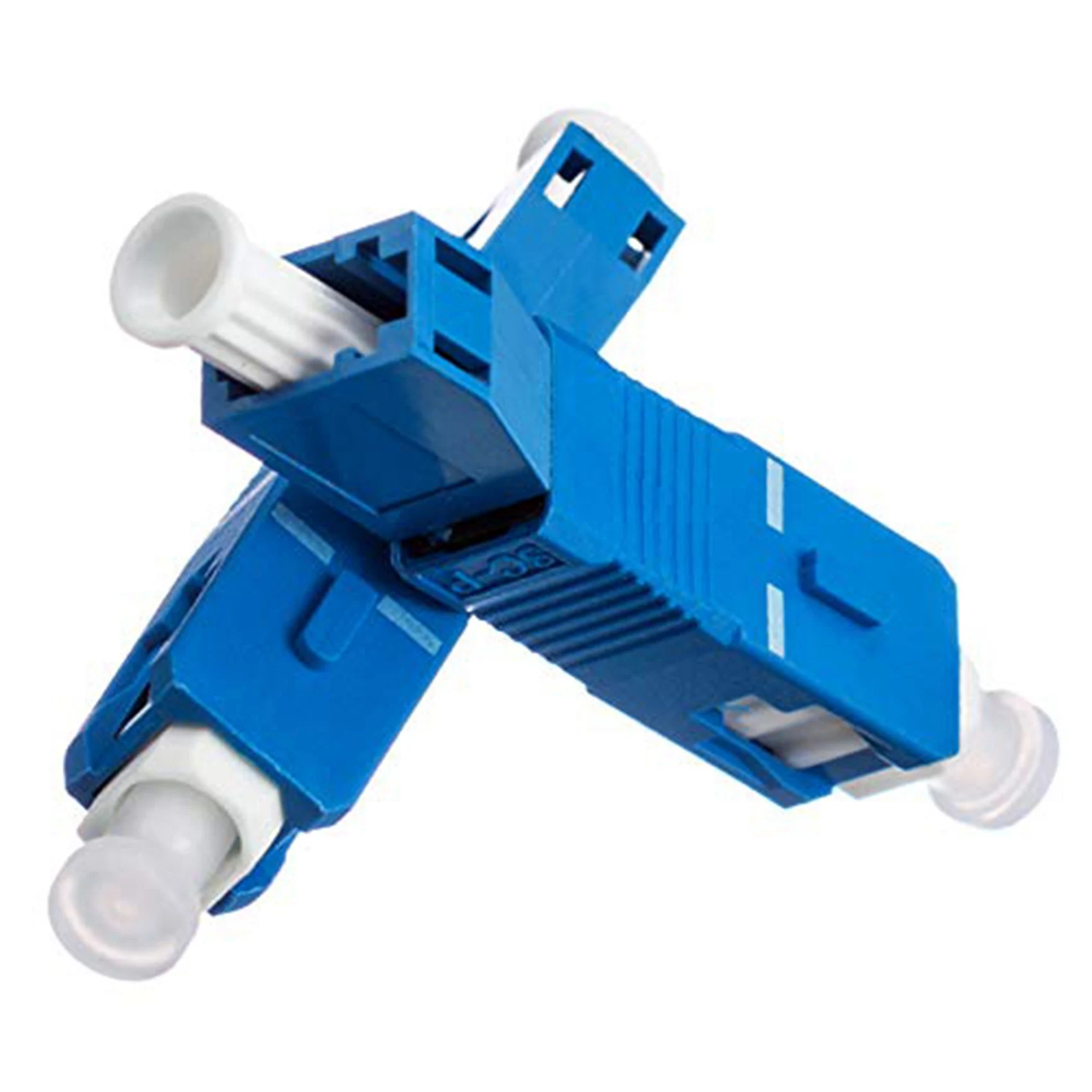 N740R-2 قطعة وضع واحد 9/125Um SC/UPC ذكر إلى LC/UPC أنثى الهجين محول الألياف البصرية موصل لمقياس الطاقة الضوئية