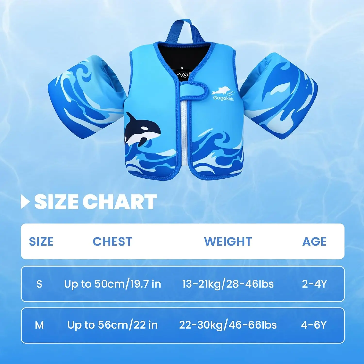 Kids Swim Vests Cartoon Children Float Arm Sleeve Floating Ring Safe Life Jacket Safety Swimming Training Pool Float Jackets