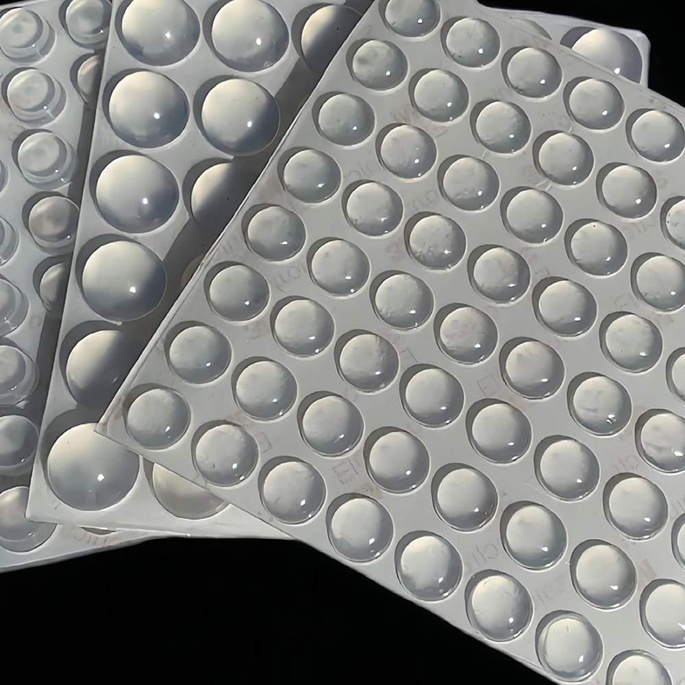 

Прозрачные резиновые накладки-амортизаторы, самоклеящиеся прозрачные подкладки для мебели, силиконовые буферы-ограничители для дверей шкафов