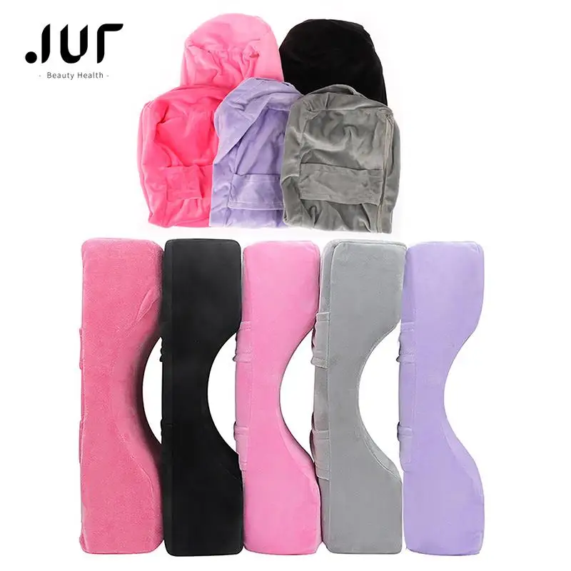 Eyelash Extension Pillow Pillow Cover Flannel Grafting Eyelashes Pillows Replace Cover Lash Pillow Cover MakeUp Tool 5 Colors