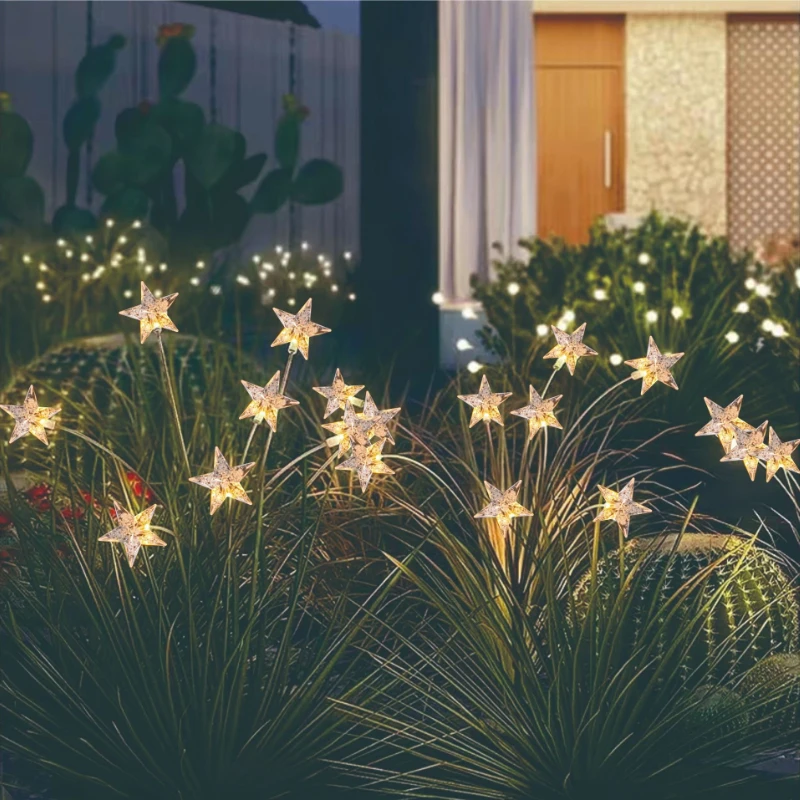 luzes-de-estrela-solares-para-jardim-a-prova-d'Agua-para-decoracao-de-quintal-jardim-patio-parque-e-caminhos