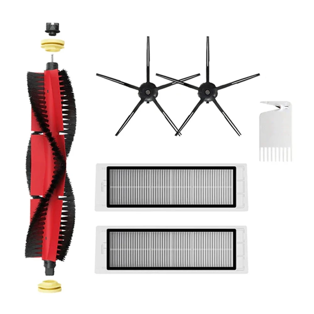 Compatible for Roborock Mijia 1S E2 S6 S5 (S50/S51/S55 Series) S5 Max Pure C10 Robot Cleaner Maintenance Set