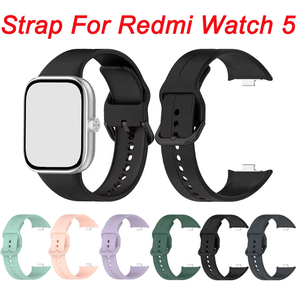 Replacement Strap For Redmi Watch 6/5/4/Xiaomi Smart Band 10/9/8 Pro Adjustable Length Flexible Unisex Strap For Redmi Watch 5