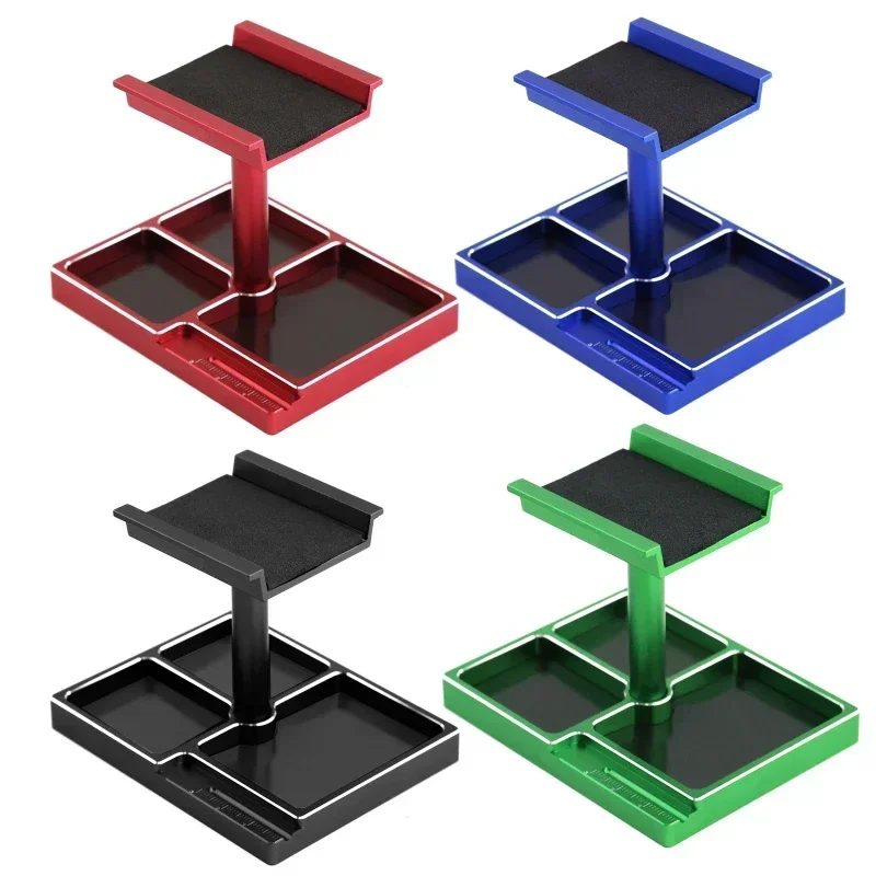 

For 1/18 1/24 TRX4M SCX24 FCX24 RC Car Model Work Stand Repair Station Assembly Platform Adjust Rack Display Stand Accessories