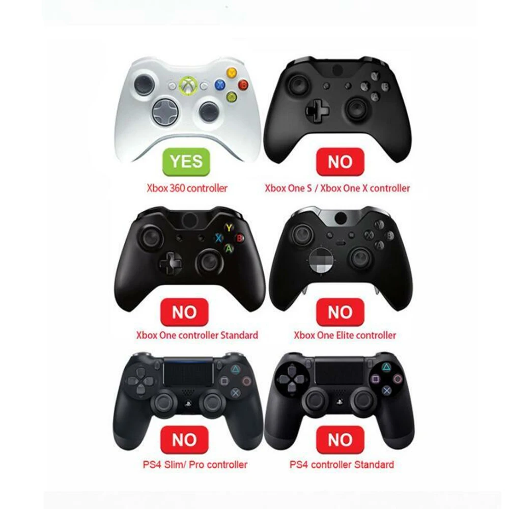 Xbox 360 컨트롤러용 아날로그 썸스틱 조이스틱 교체 2개