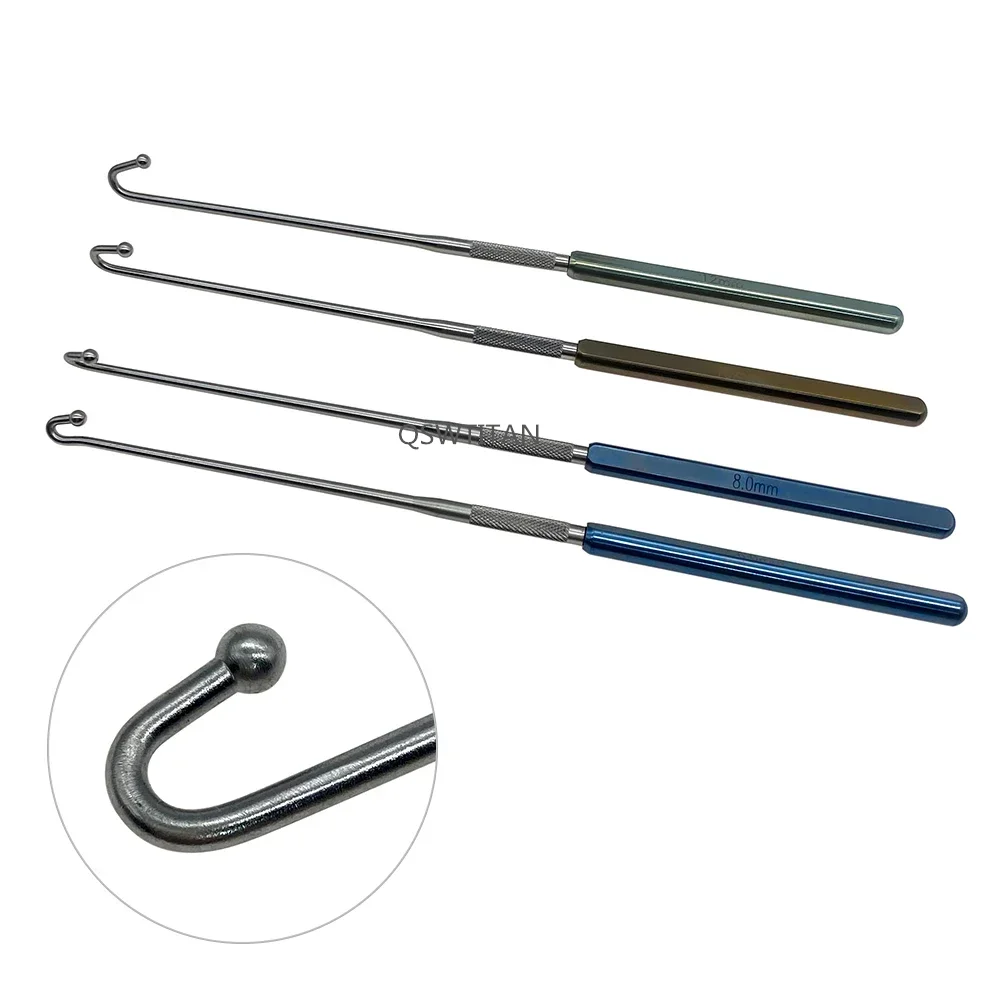 Uterine hook Animal Ovariectomy Spay Snook Dogs Cats 1pc Veterinary Orthopedic Instruments