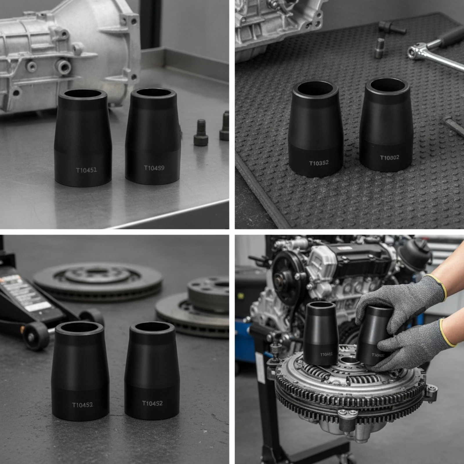 2 Pieces Clutch Alignment Tool Heavy Duty Clutch Disc Alignment Tool Metal Cylindrical for Mechanics, Workshop, Repair Bays
