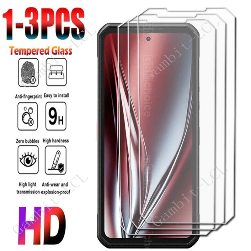1-3 قطعة 9H HD الزجاج المقسى ل Oukitel WP300 على OukitelWP300 6.8 "واقي للشاشة غطاء الفيلم