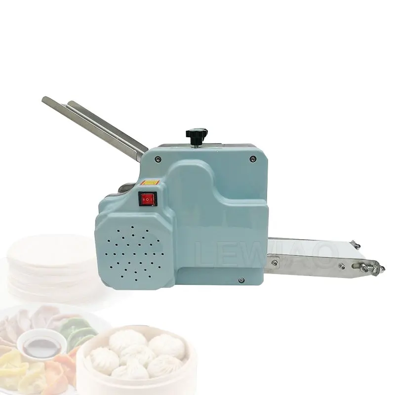 Small Round Square Gyoza Empanada Skin Making Dumpling Dough Wrapper Machine