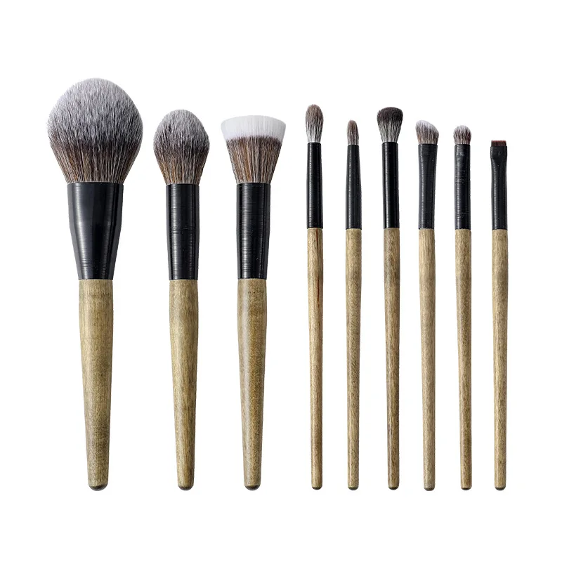 9pcs makeup brush set multifunction makeup brush Eyeshadow Eyeliner Blush Concealer Foundation Lip Eye Cosmetic Face Beauty Tool